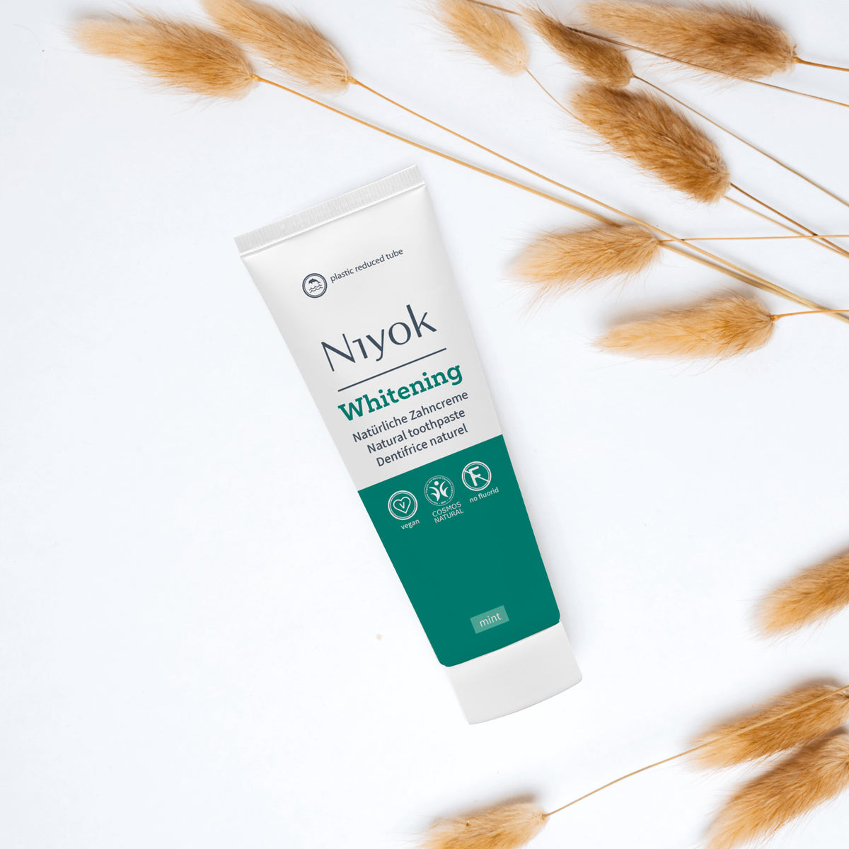 Natürliche Zahncreme – Sanft & Strahlend Weiß (Whitening) - Vegan & ohne Fluorid