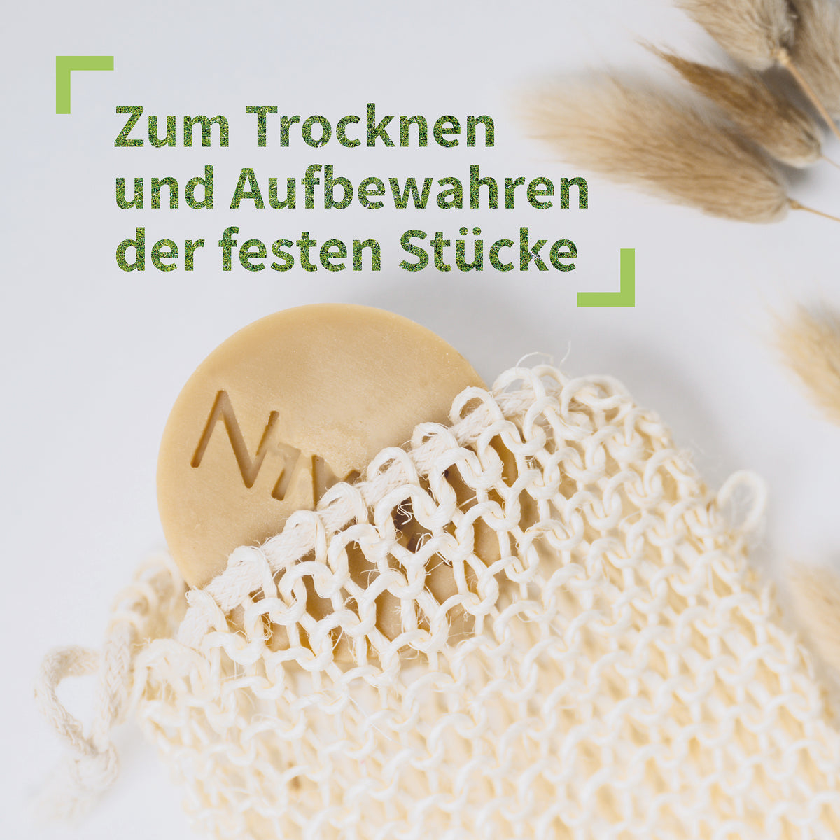 Seifensäckchen aus 100% Pflanzenfasern