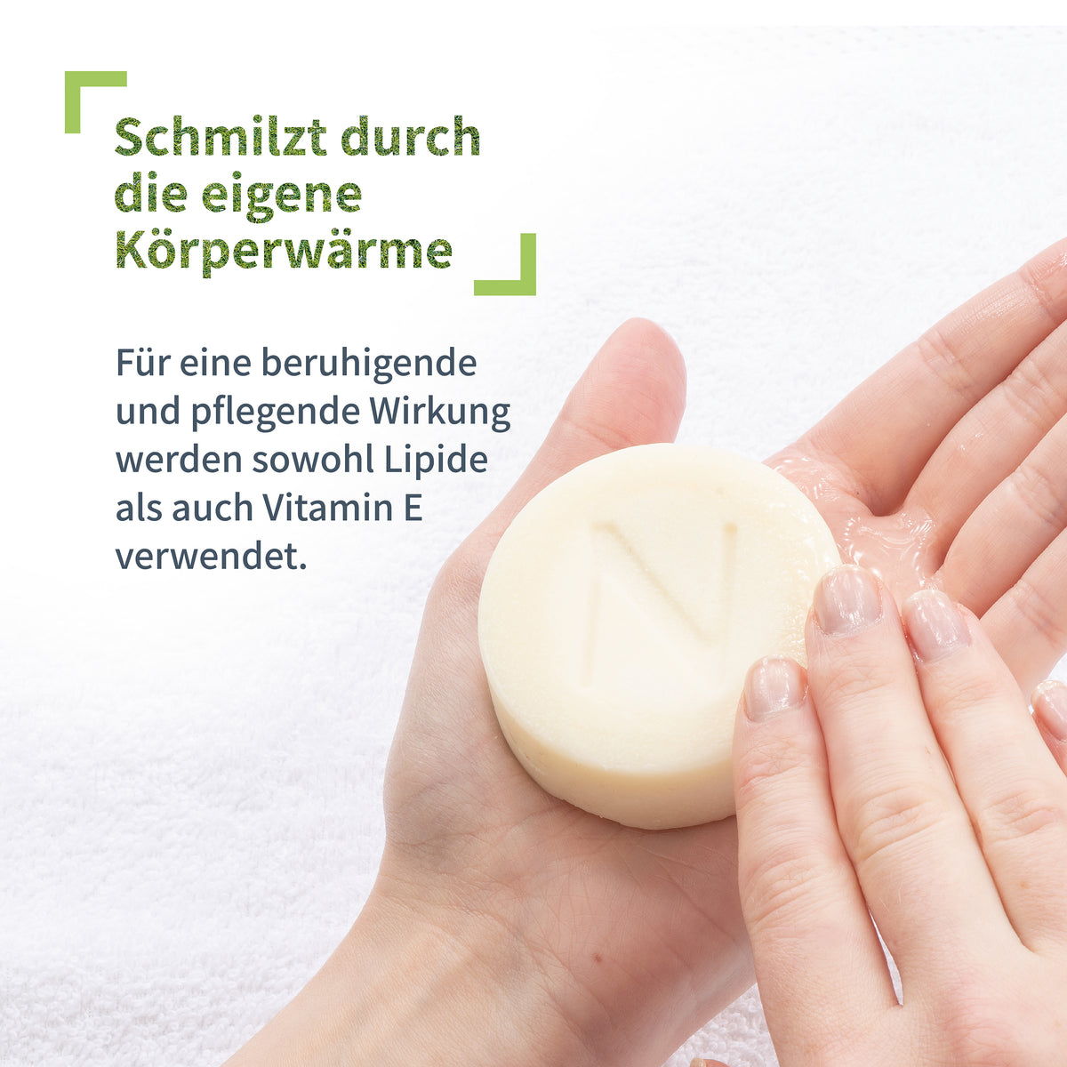 Feste Handcreme - Soft blossom inkl. Aufbewahrungsdose