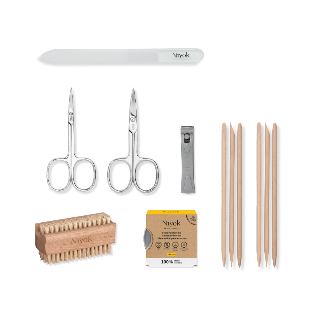 Schöne Nägel Set