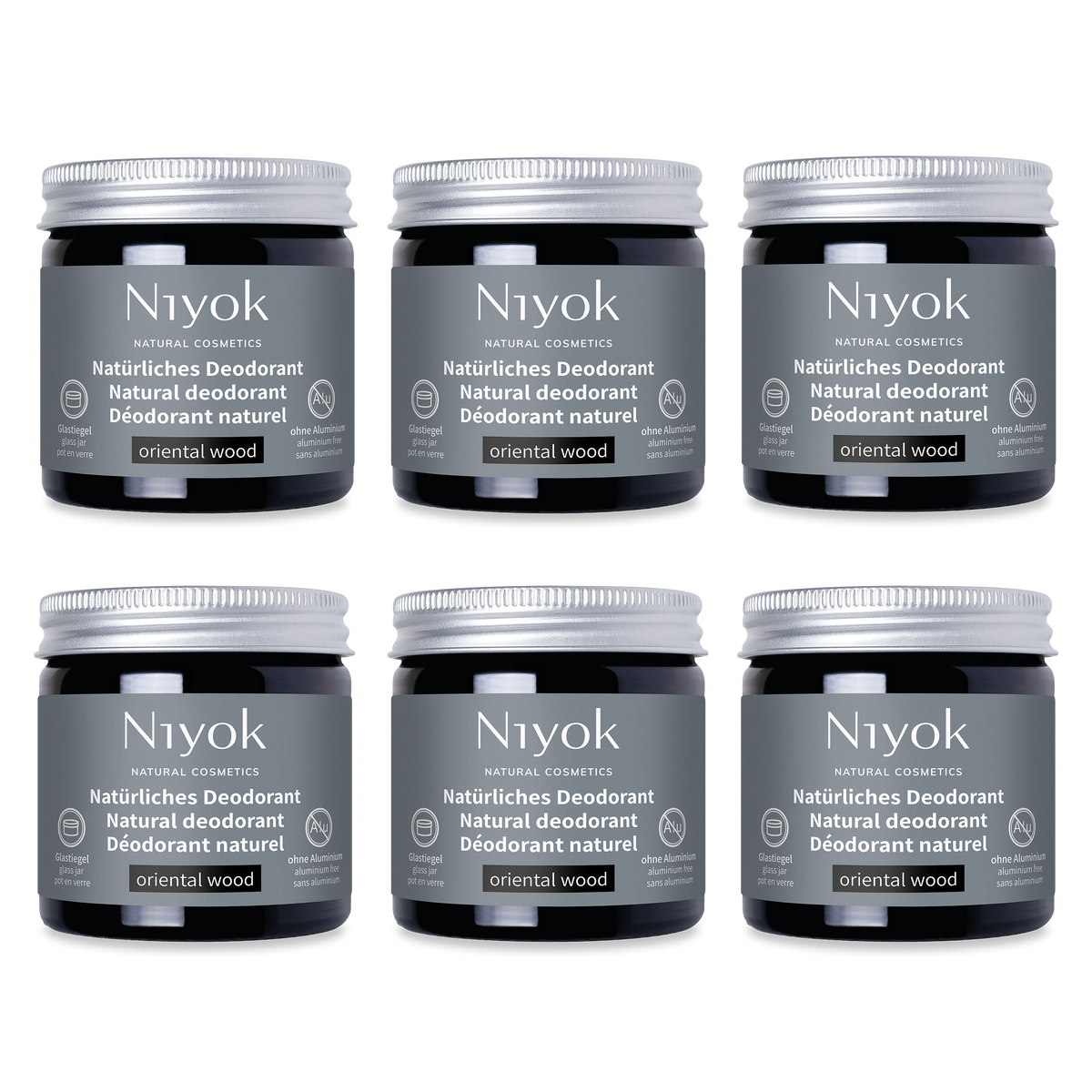 Deocreme (Oriental Wood) – Aromatisch-holziger Duft – 2 in 1 Antitranspirant + Schutz – Vegan & ohne Aluminium