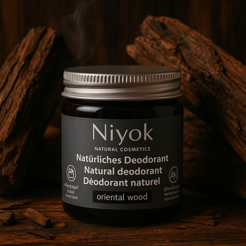 Deocreme (Oriental Wood) – Aromatisch-holziger Duft – 2 in 1 Antitranspirant + Schutz – Vegan & ohne Aluminium
