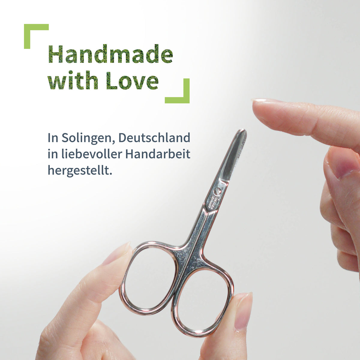 Baby Nagelschere abgerundet, nickelfrei beschichtet