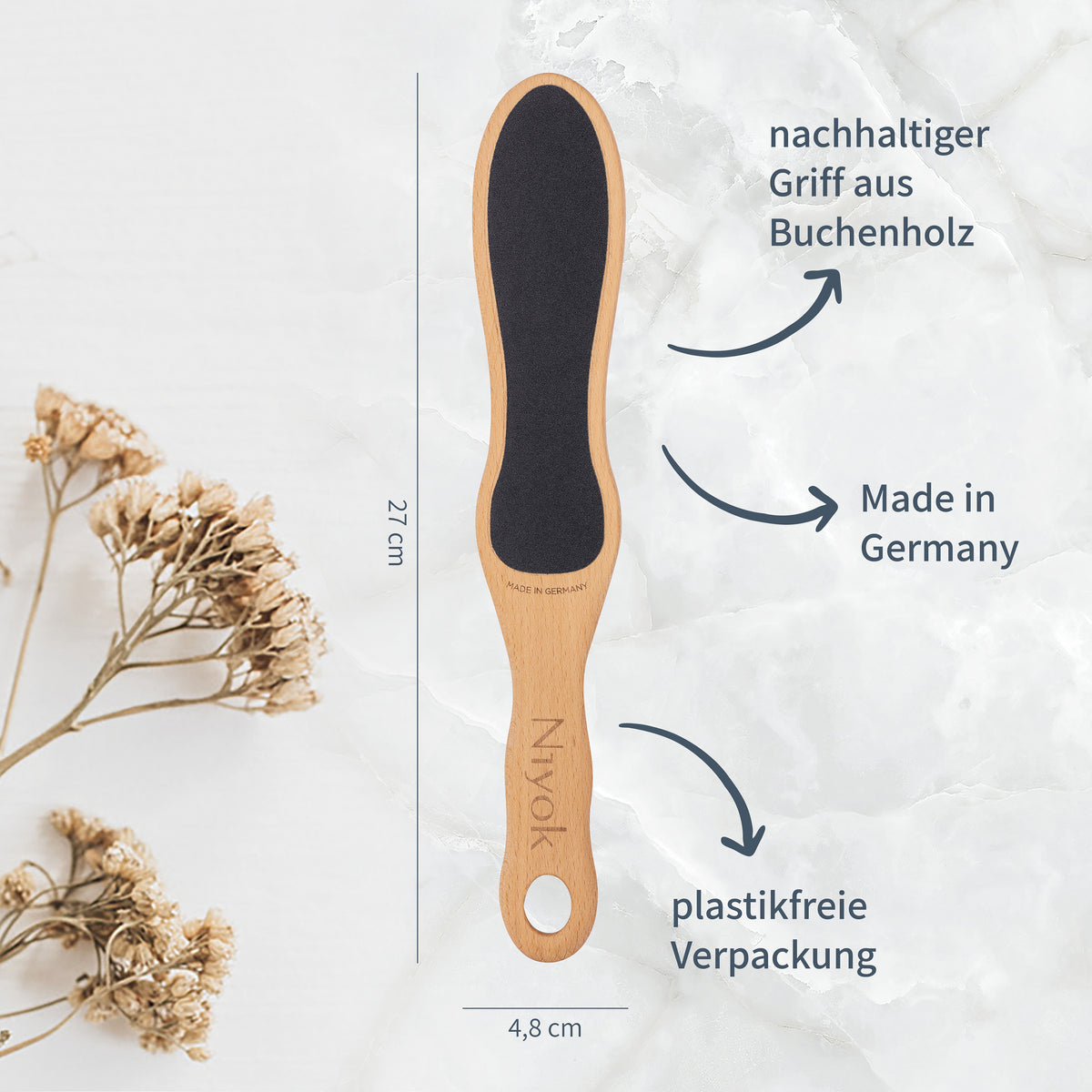 Holzfußfeile