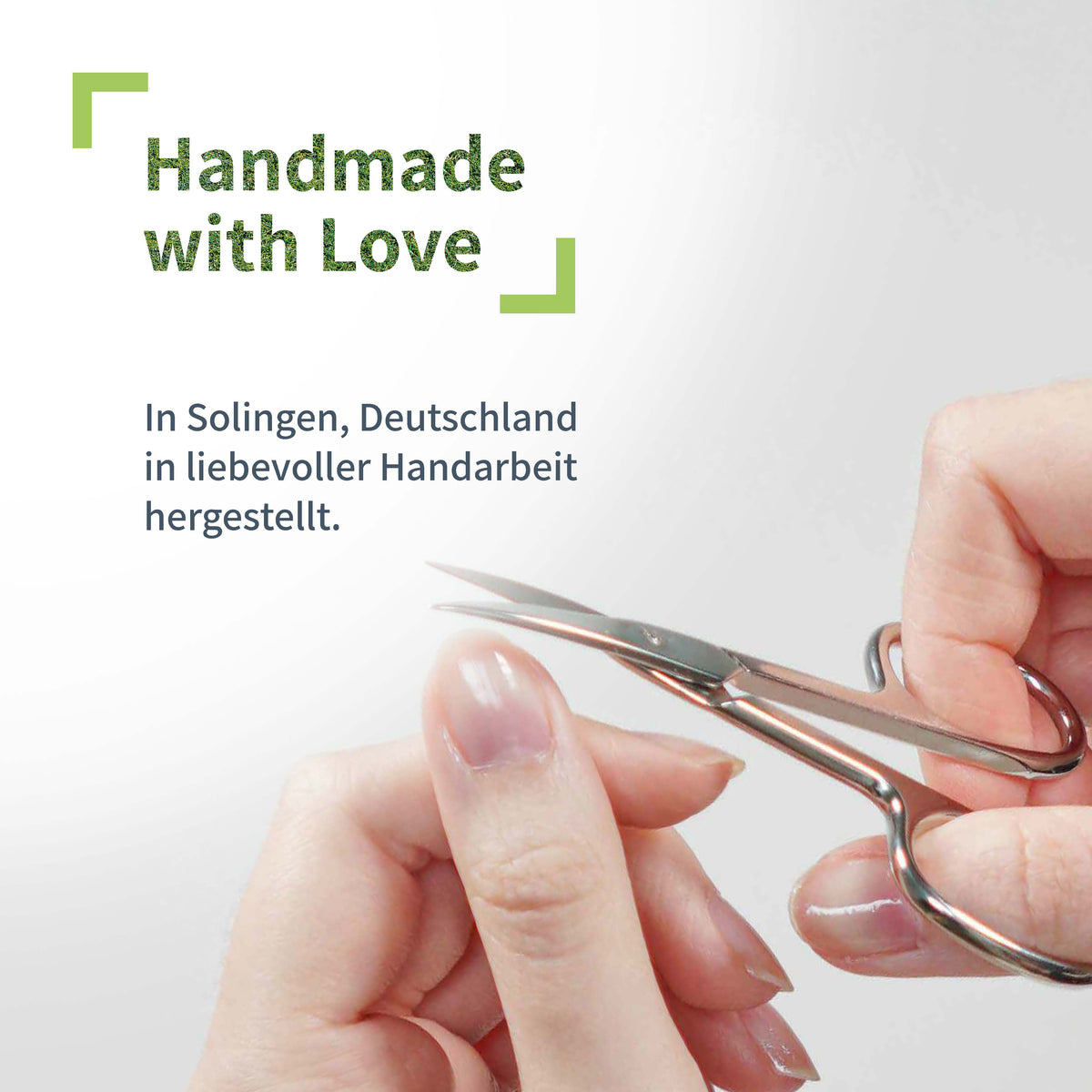 Nagelschere mit nickelfreier Oberfläche