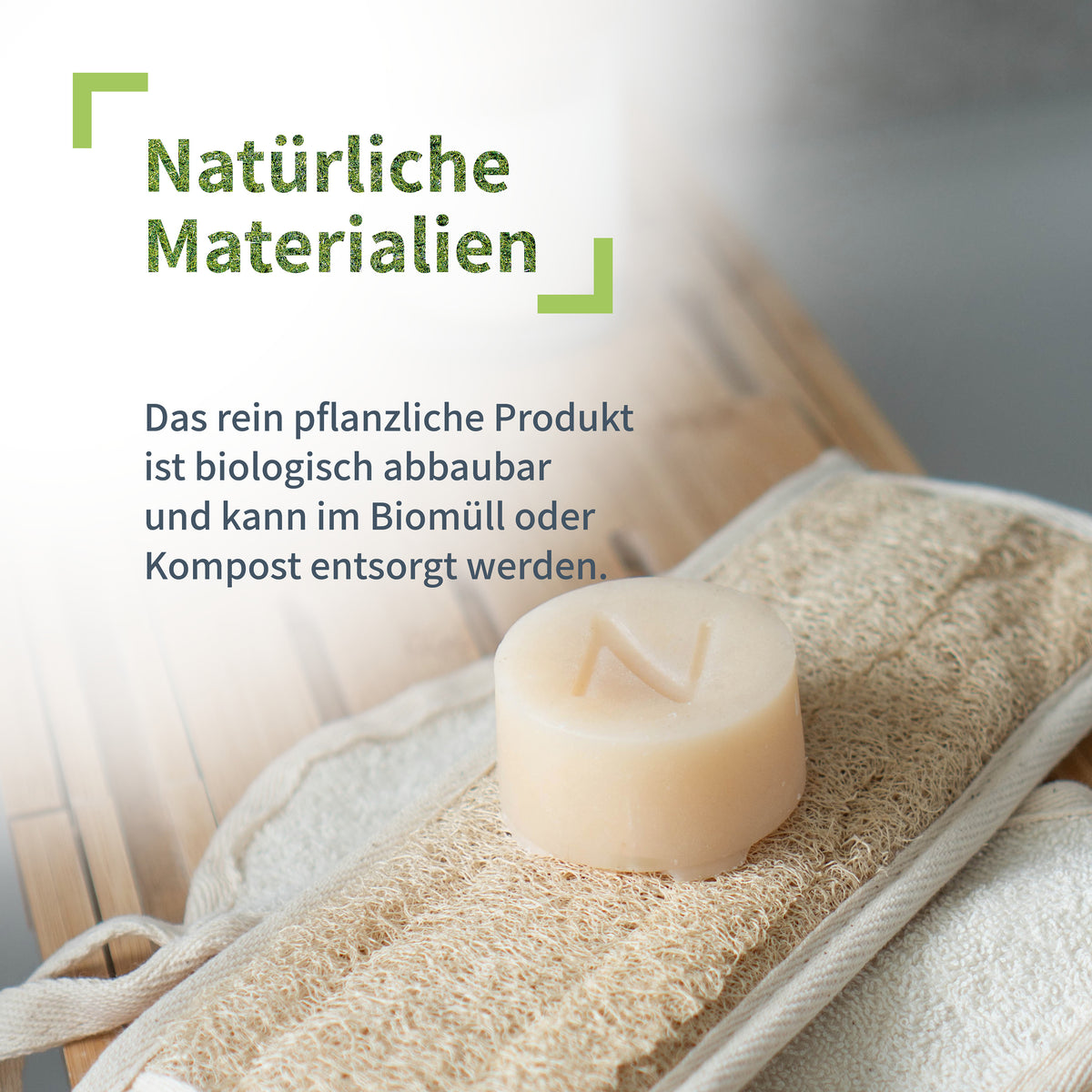 Massagegurt Luffa & Baumwolle