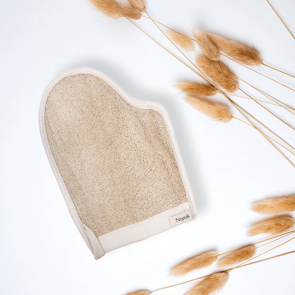 Massagehandschuh Luffa & Baumwolle