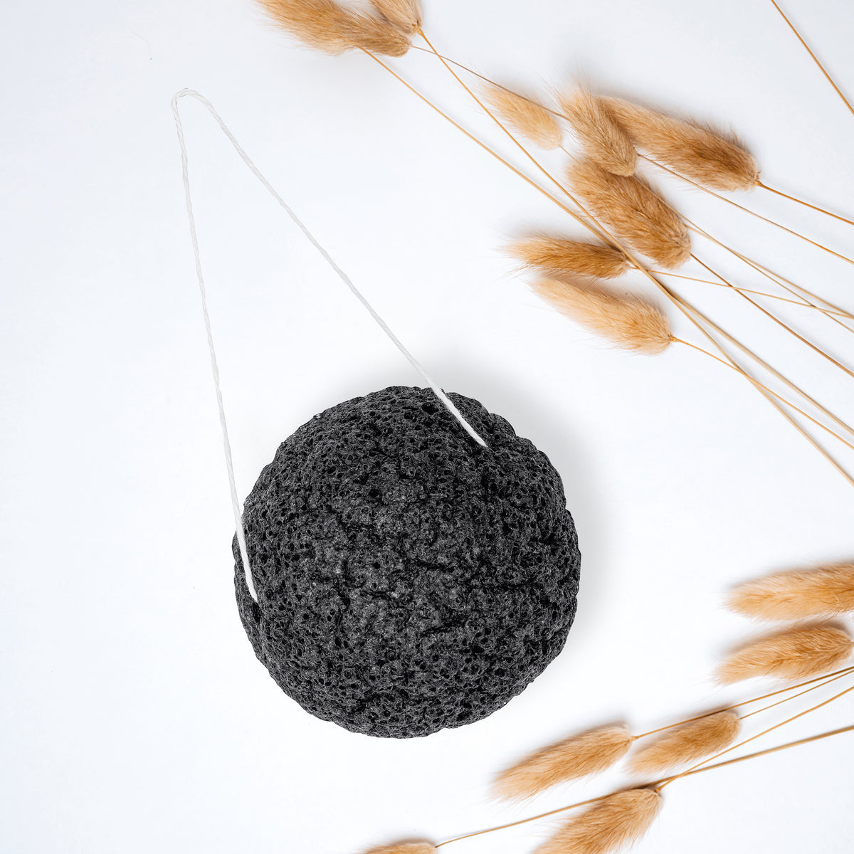 Konjac Schwamm mit Bambuskohle