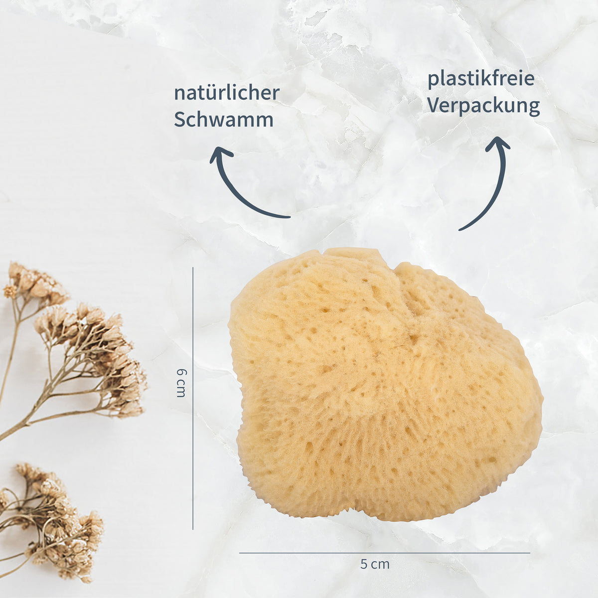 Gesichtsschwamm aus Silk - für natürliche Reinigung