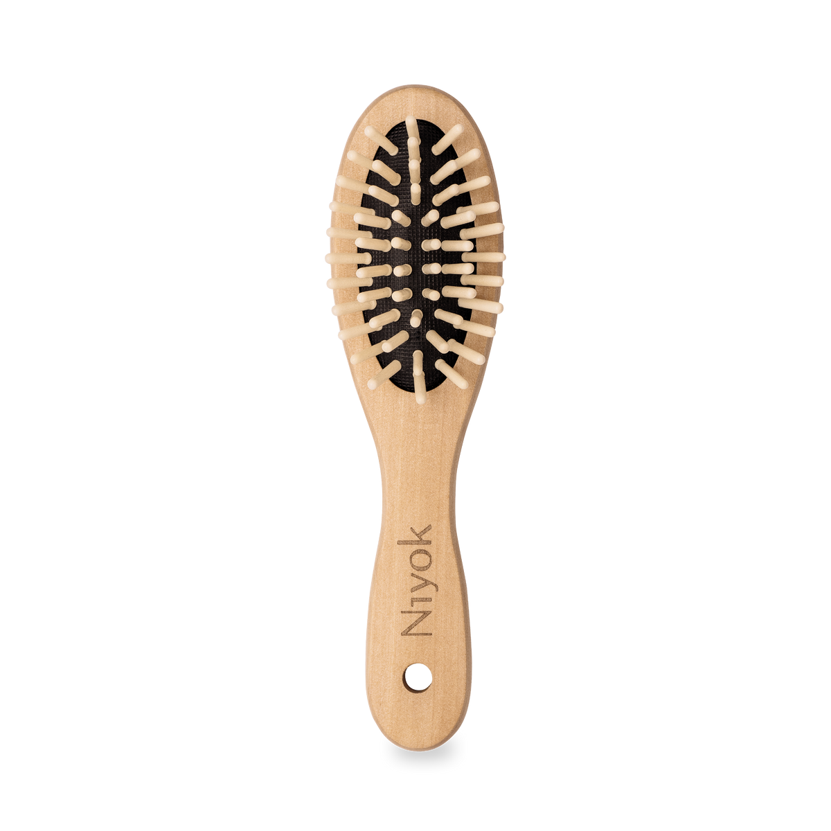 Haarbürste mit Holznoppen (klein)
