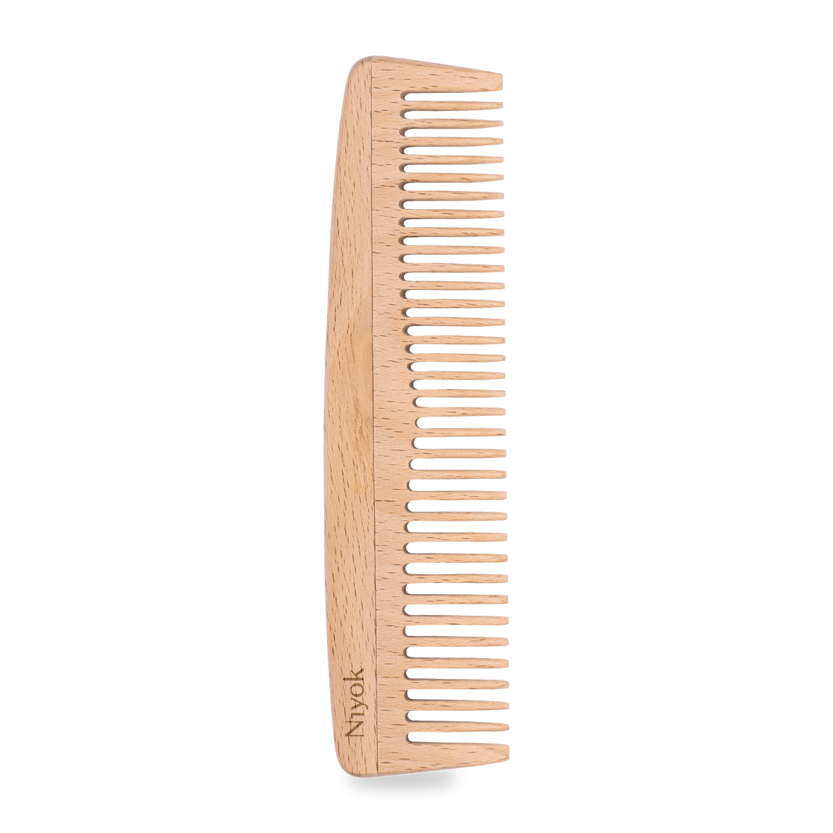 Taschenkamm aus Buchenholz, 14,5 cm