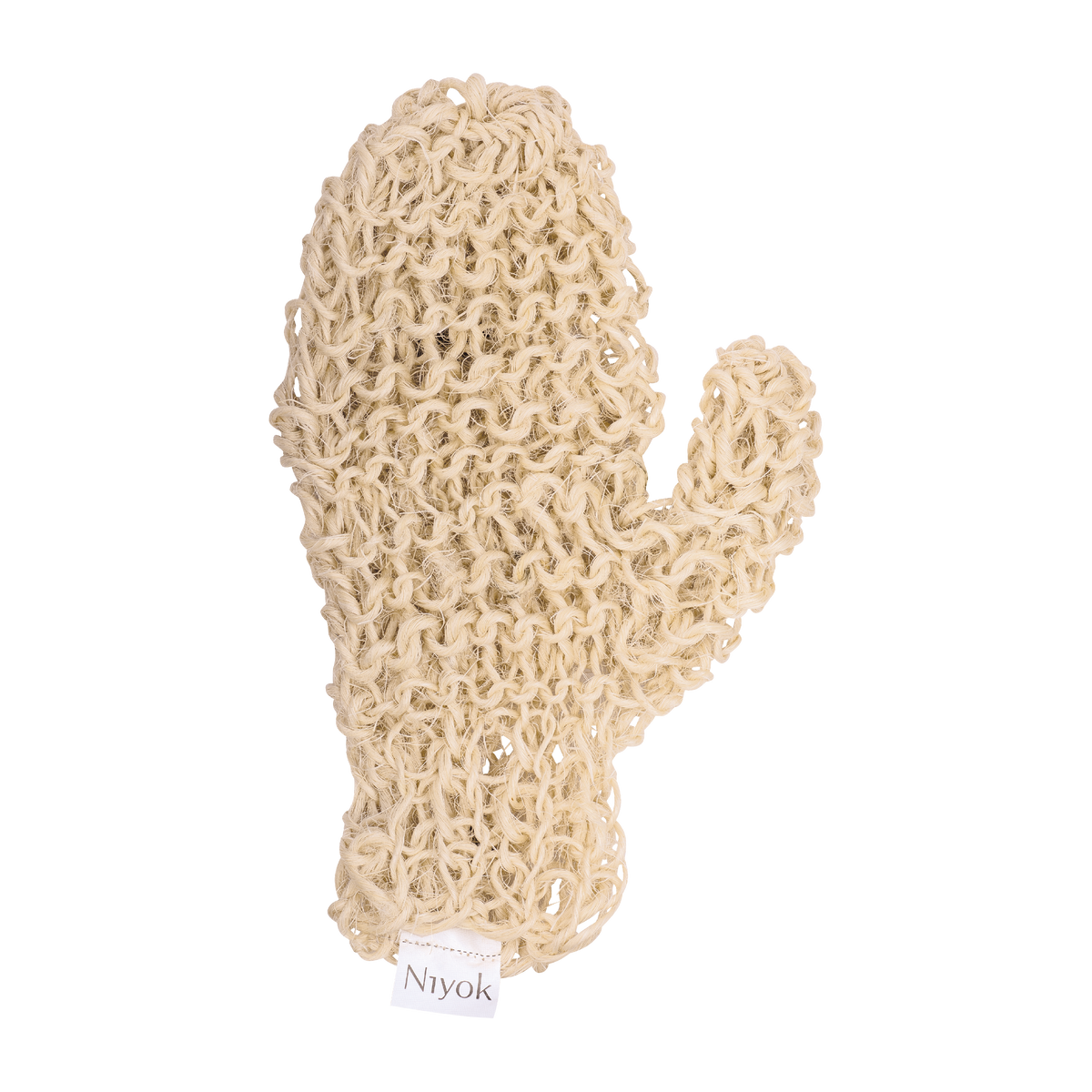 Massagehandschuh aus Sisal