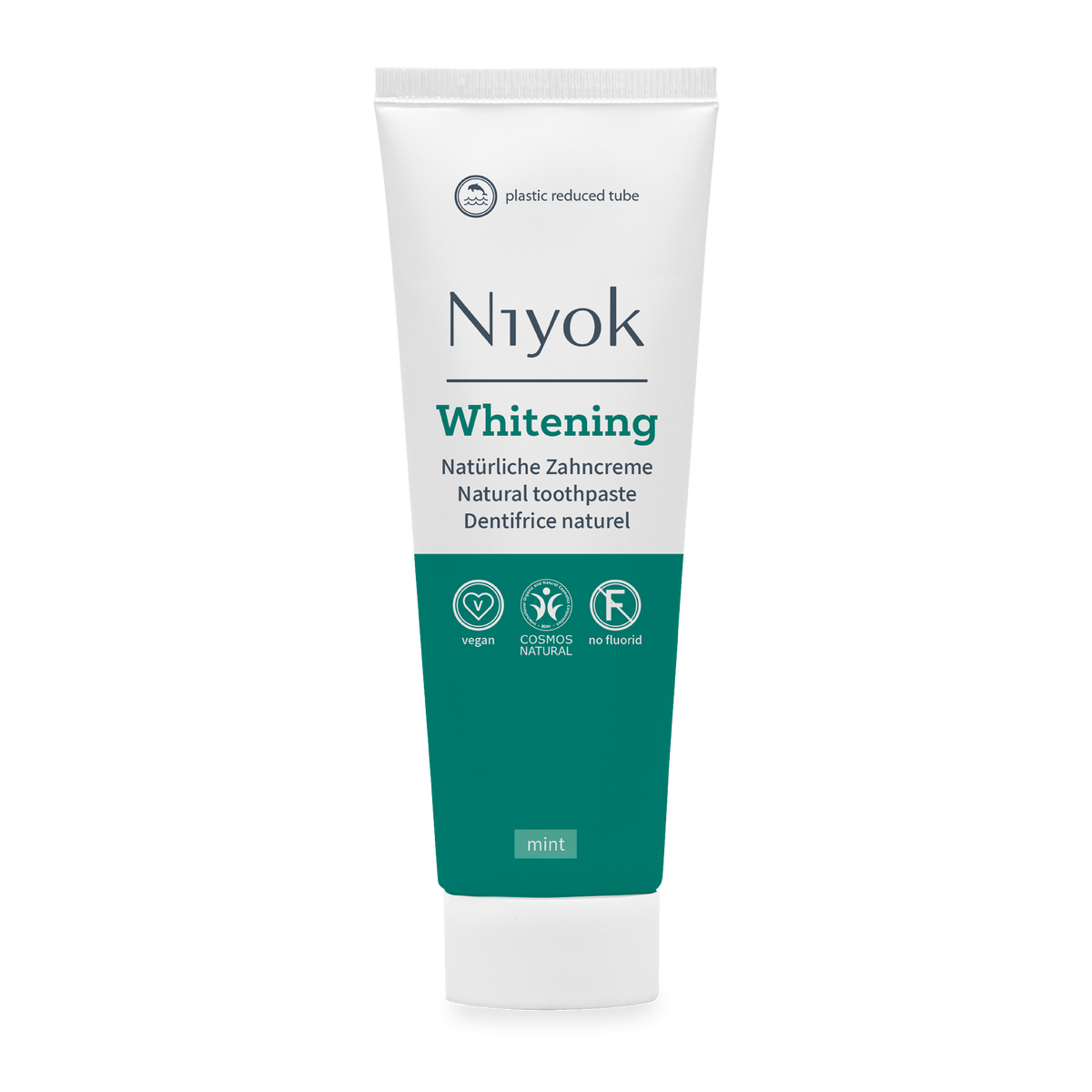 Natürliche Zahncreme – Sanft & Strahlend Weiß (Whitening) - Vegan & ohne Fluorid