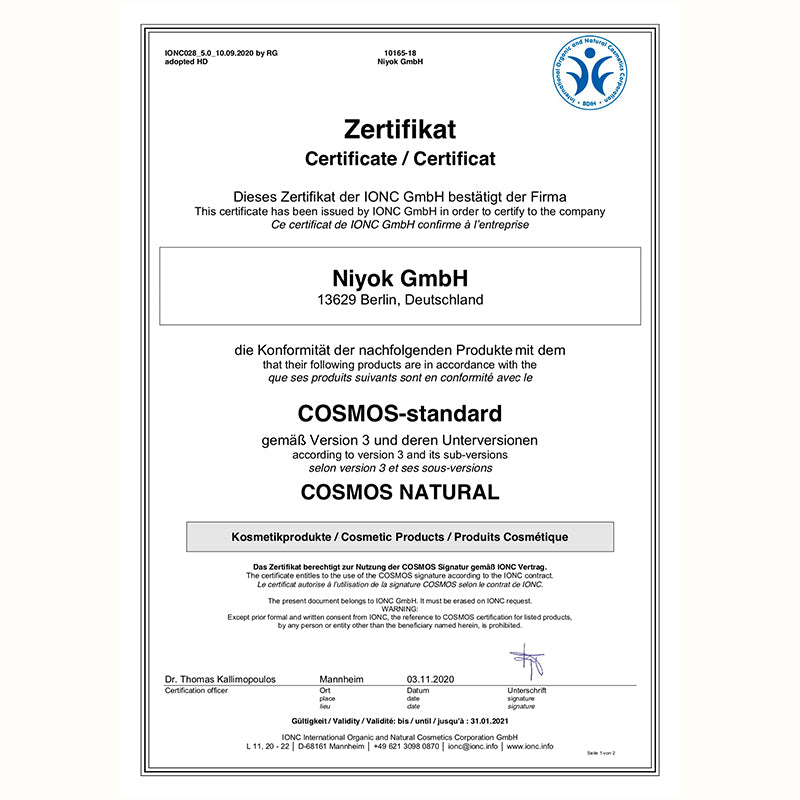 Deocreme (Light Ocean) – Zitronig-frischer Duft – 2 in 1 Antitranspirant + Schutz – Vegan & ohne Aluminium