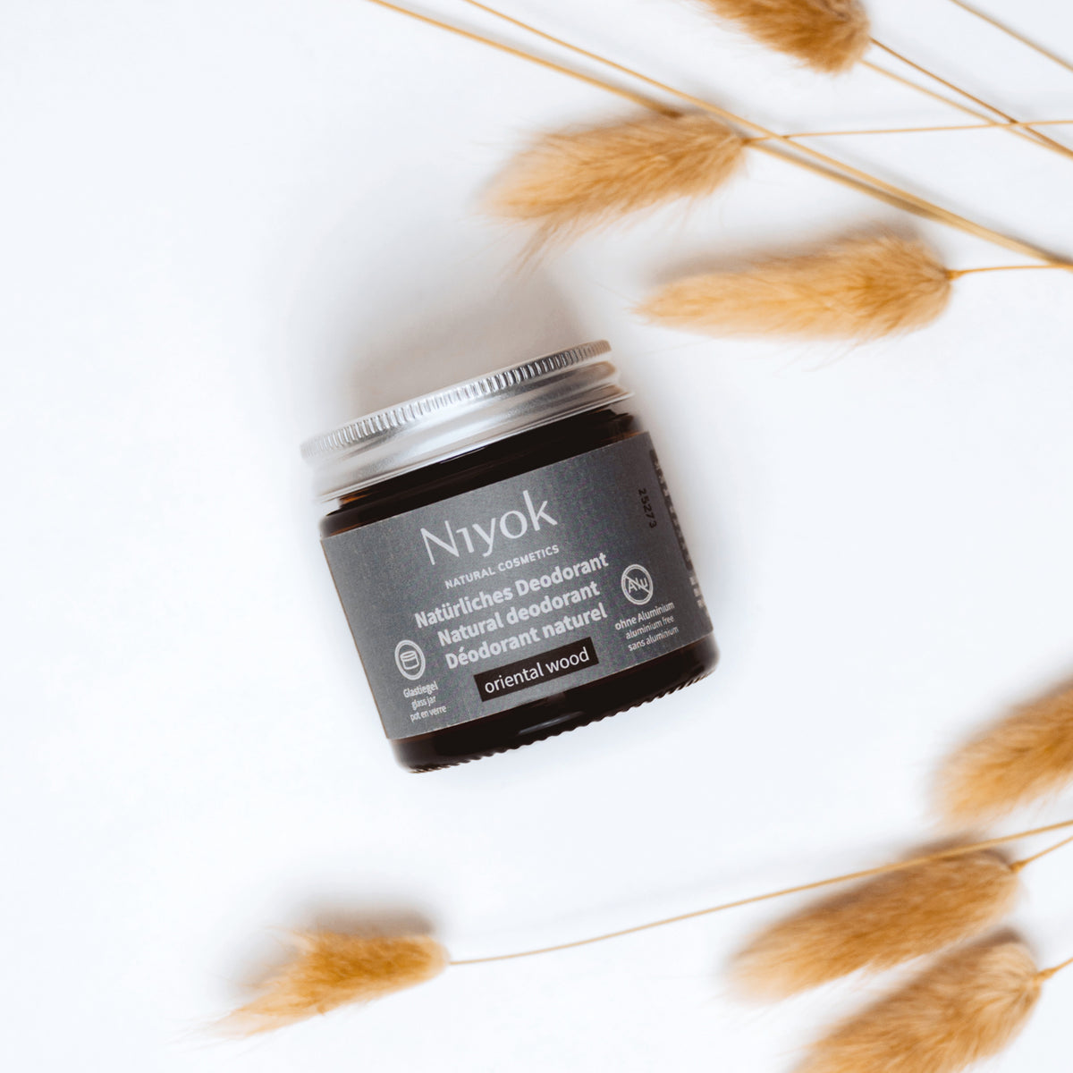 Deocreme (Oriental Wood) – Aromatisch-holziger Duft – 2 in 1 Antitranspirant + Schutz – Vegan & ohne Aluminium