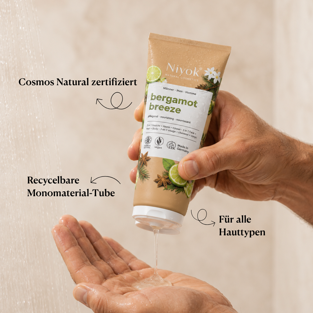 Duschgel Männer 3in1 bergamot breeze
