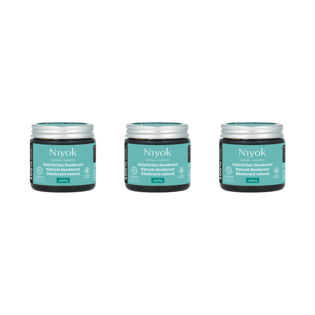 Deocreme (Aloha) – Aquatischer Duft – 2 in 1 Antitranspirant + Schutz – ohne Aluminium