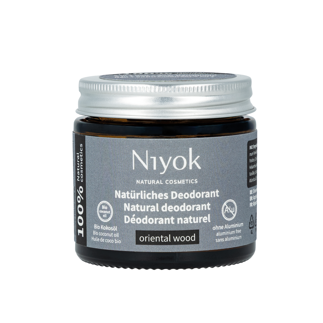 Deocreme (Oriental Wood) – Aromatisch-holziger Duft – 2 in 1 Antitranspirant + Schutz – Vegan & ohne Aluminium