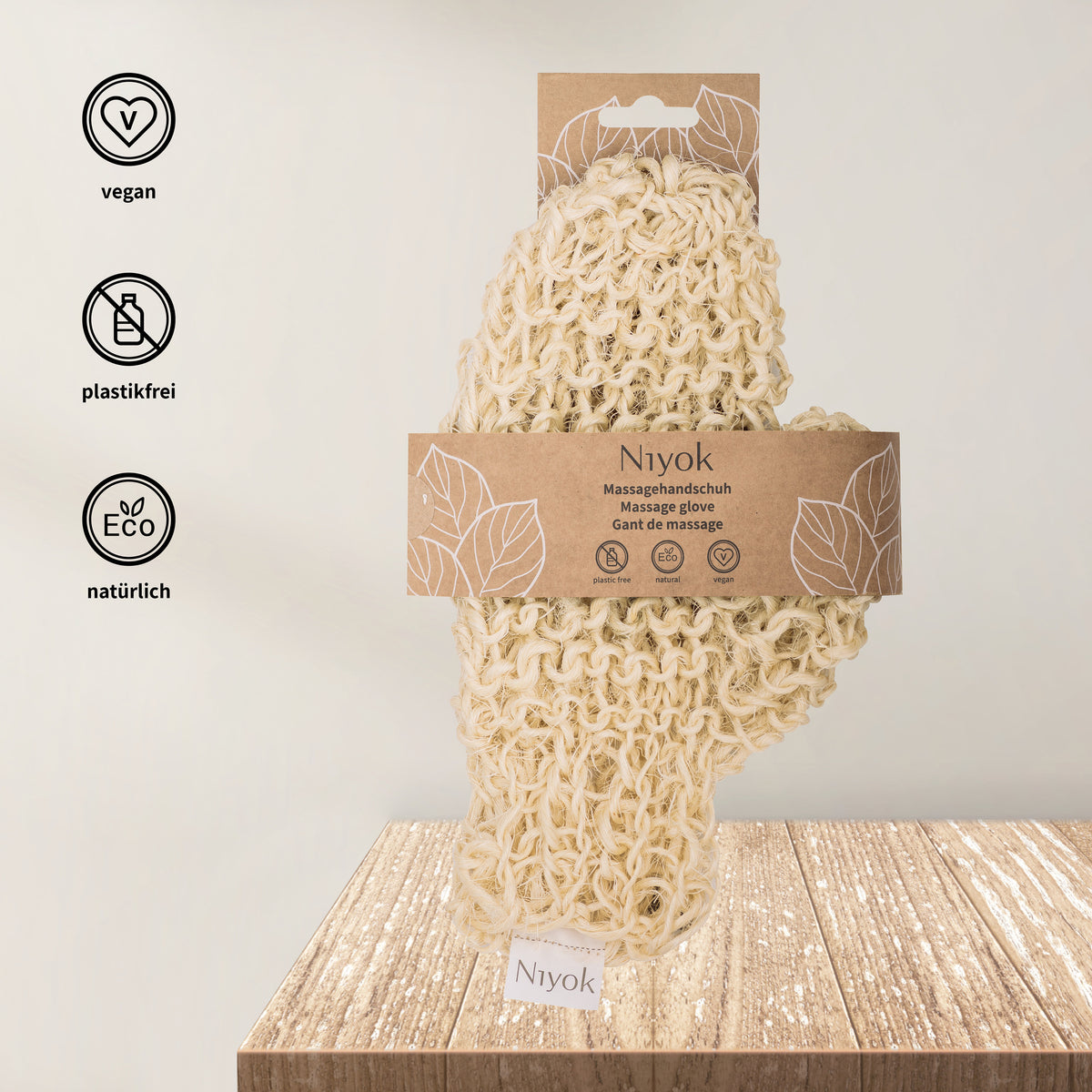 sisal handschuh anwendung Massagehandschuh aus Sisal – sanftes Peeling & Durchblutungsförderung – Niyok Natural Cosmetics