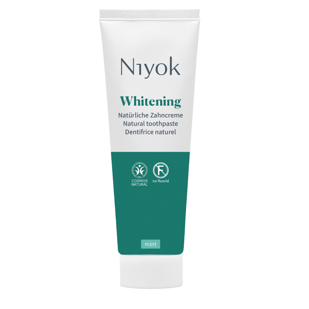 Natürliche Zahncreme – Sanft & Strahlend Weiß (Whitening) - ohne Fluorid